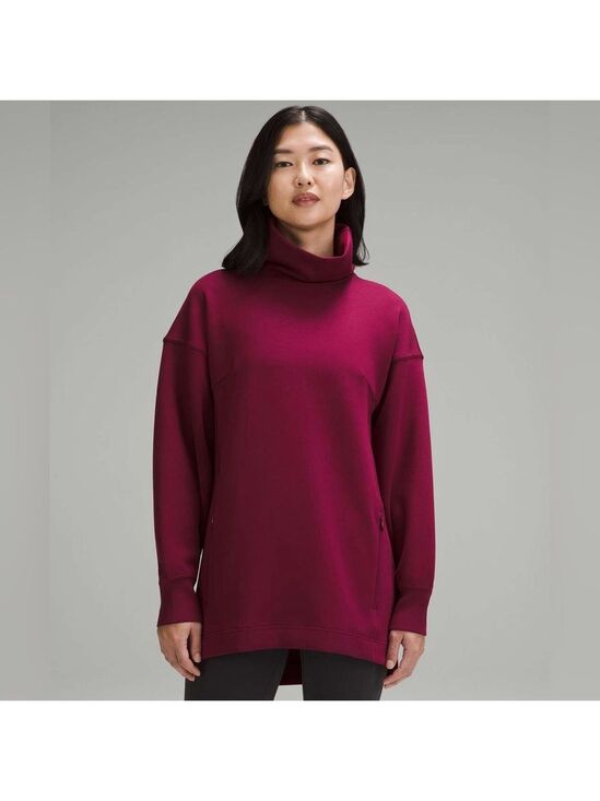 lululemon athletica Tops - Lululemon Modal-Blend Turtleneck Tunic in Deep Luxe (Burgundy)